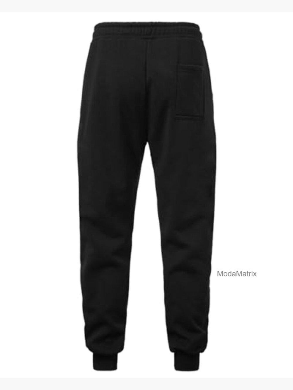 Heavyweight Cotton Tapered Joggers with Pockets - Picture 5 of 7